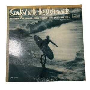 Vtg Surfin' With The Astronauts Vinyl LP Record RCA Victor Dynagroove Mono 1963